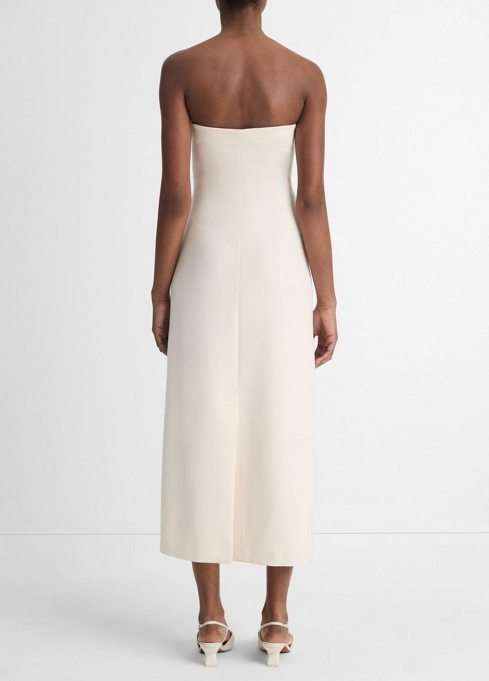 Strapless Draped Dress Product Image