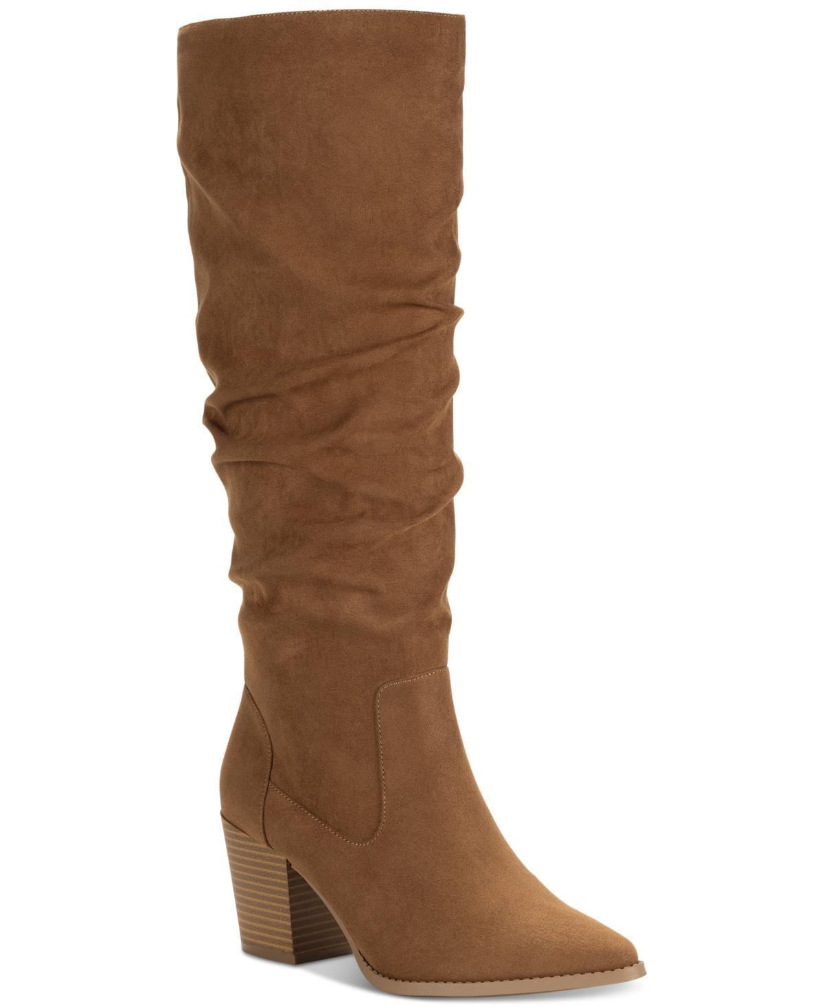 Sun + Stone Womens Elviss Slouch Knee High Dress Boots, Created for Macys Product Image