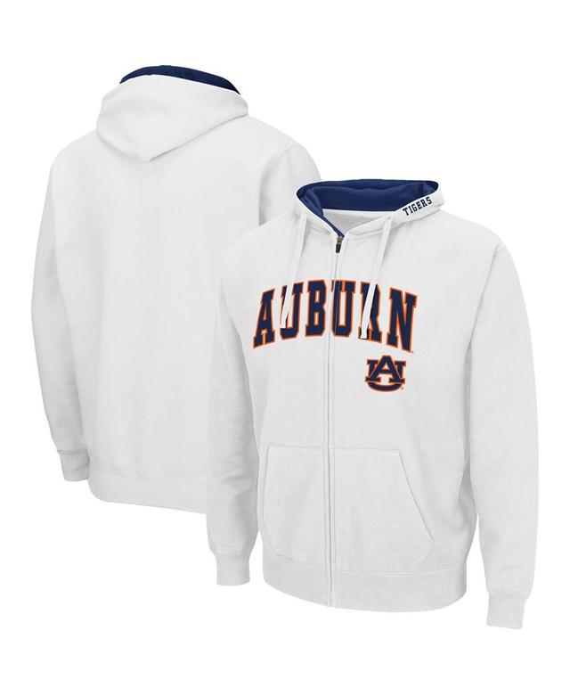 Mens Colosseum Auburn Tigers Arch & Logo 3.0 Full-Zip Hoodie Product Image