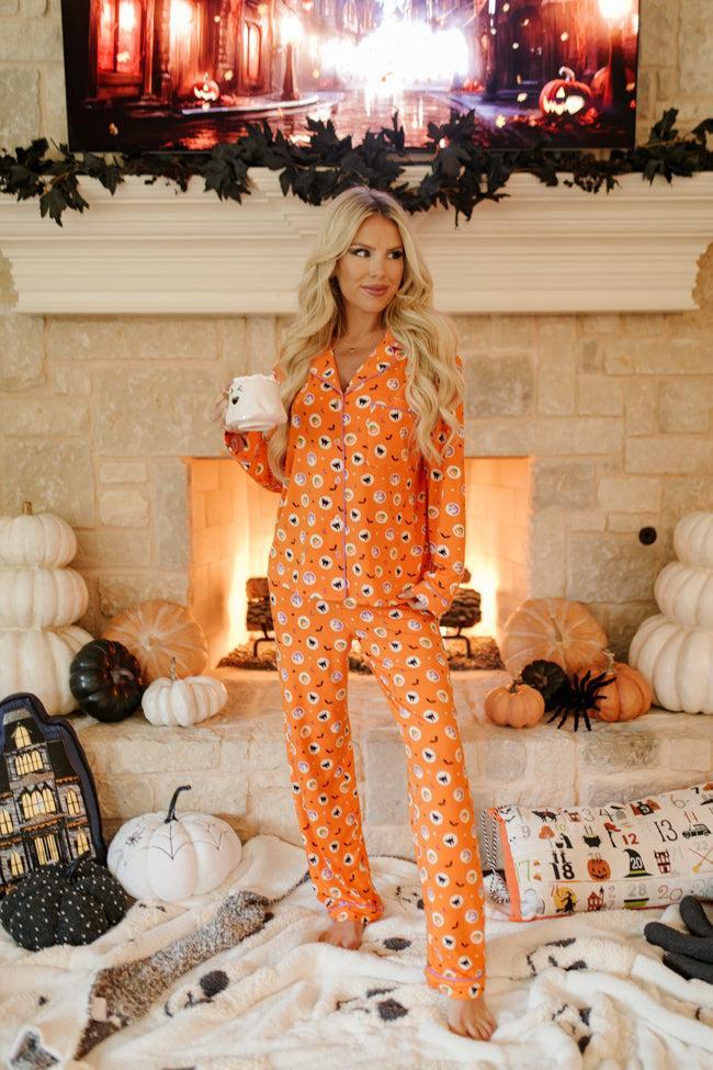 Creepy Cute Halloween Cookie Bamboo Pajama Top Macy Blackwell X Pink Lily FINAL SALE Product Image