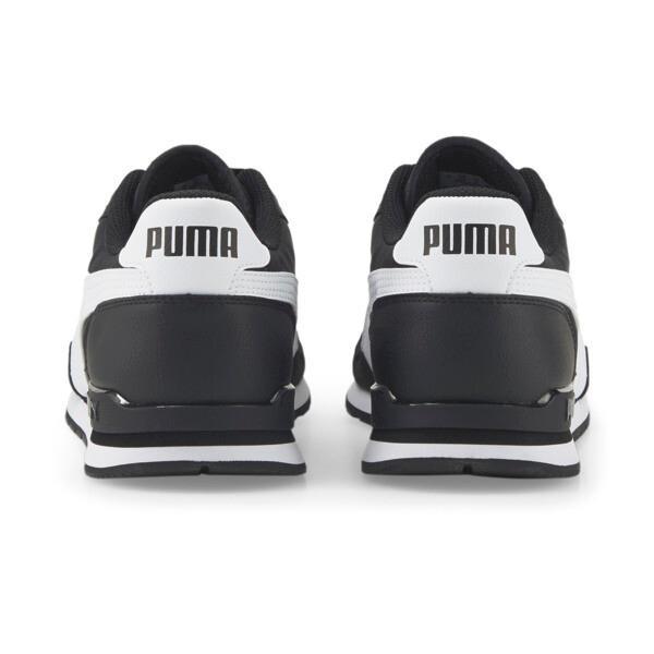 PUMA ST Runner v3 Men's Sneakers in Black/White Product Image