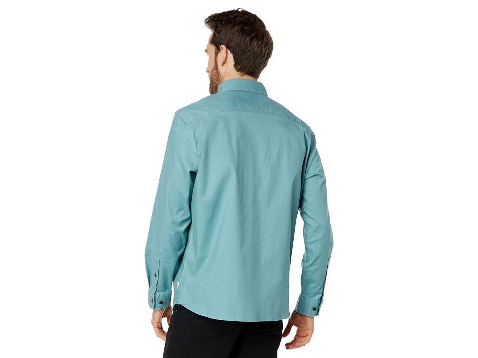 L.L.Bean BeanFlex Twill Shirt Long Sleeve Traditional Fit (Sea Pine) Men's Clothing Product Image