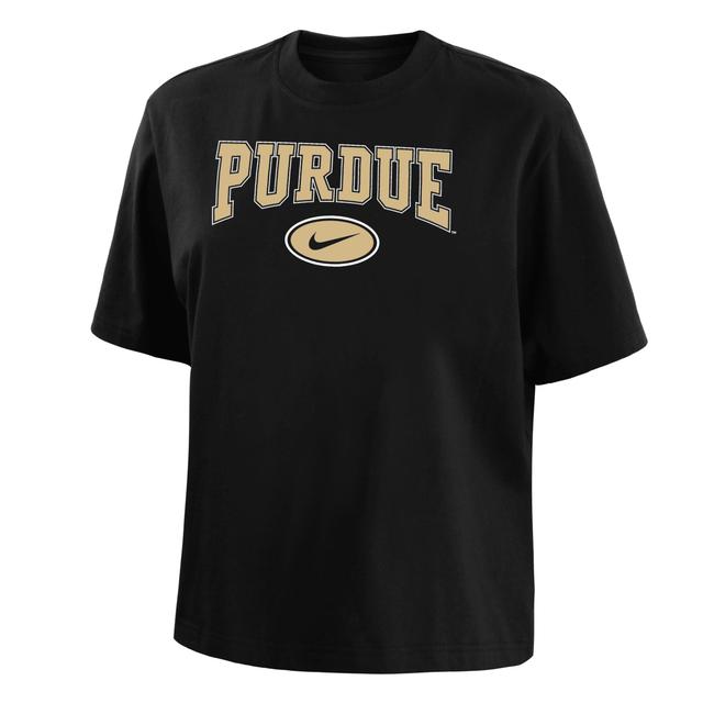 Purdue Nike Women's College Boxy T-Shirt Product Image