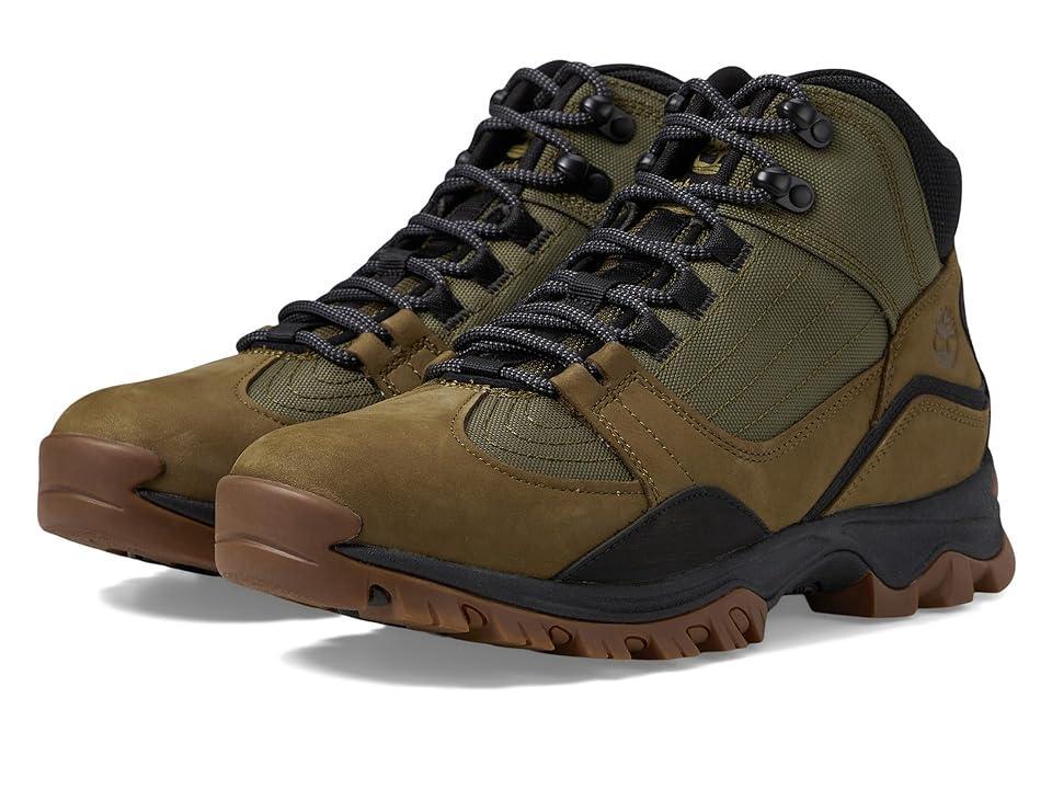 Timberland Mt. Maddsen Mid Lace-Up Hiking Boots Nubuck) Men's Climbing Shoes Product Image