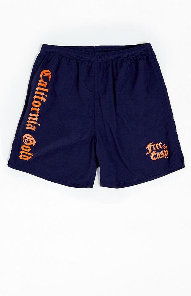 Free & Easy Men's Cali Gold 6.5" Swim Trunks Product Image