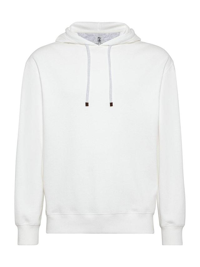 Mens Techno Cotton French Terry Hooded Sweatshirt Product Image