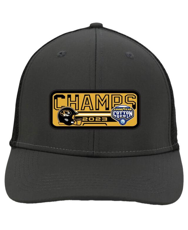 Mens Charcoal Missouri Tigers 2023 Cotton Bowl Champions Locker Room Adjustable Hat Product Image