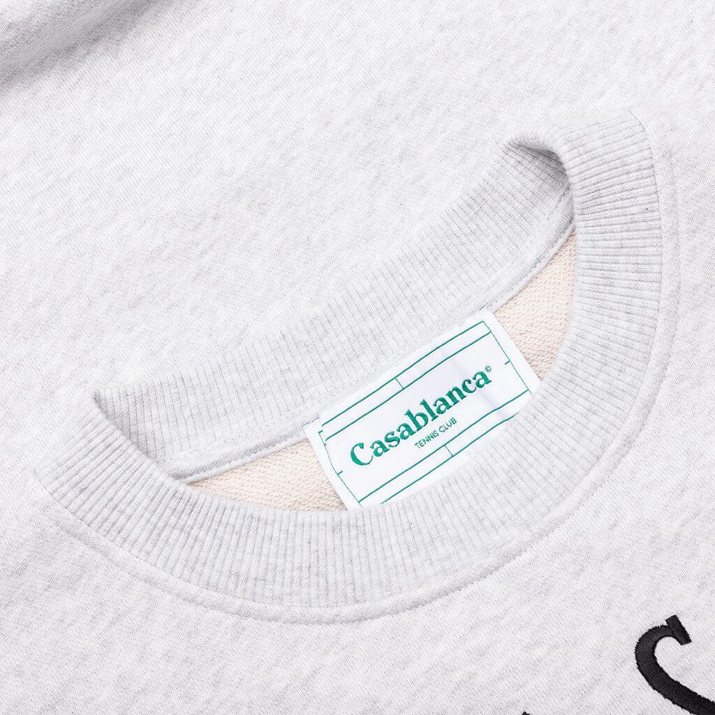 Casa Way Marle Loopback Crewneck - Grey Male Product Image