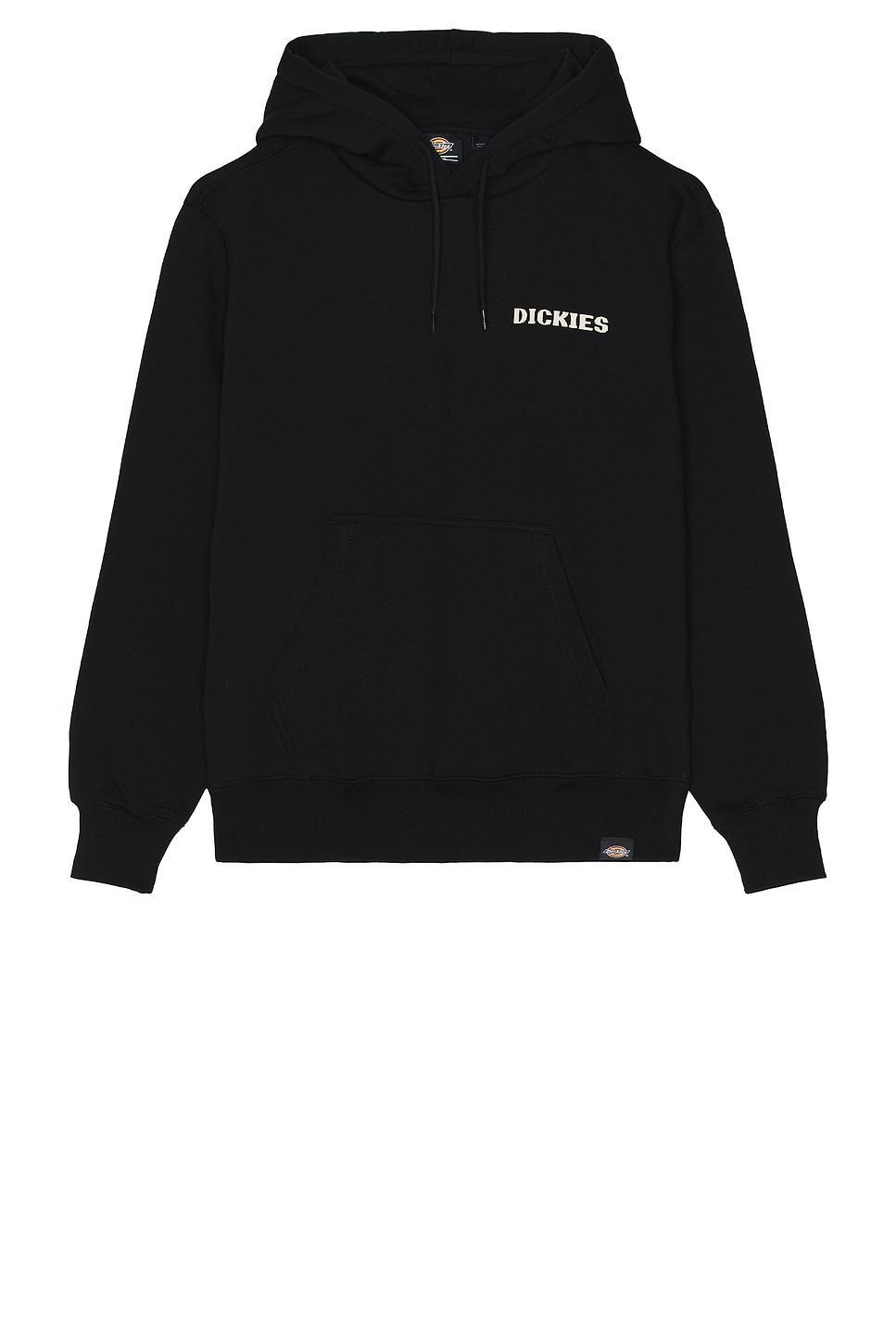 Dickies Chest Hit Logo Hoodie in Black. Size M, XL/1X. Product Image