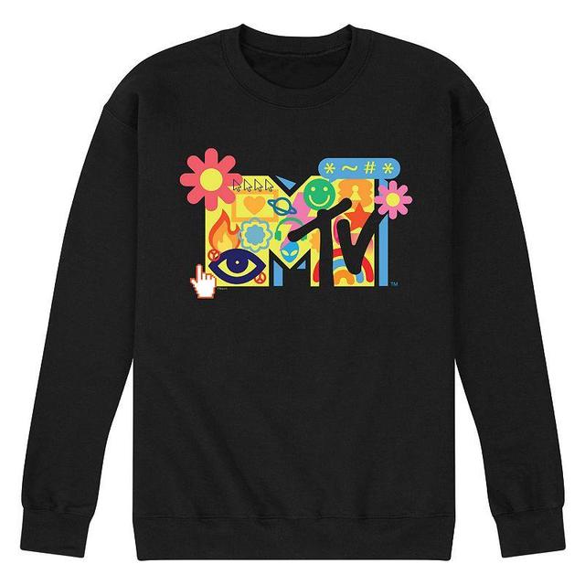 Mens MTV Y2K Logo Fleece Sweatshirt Product Image