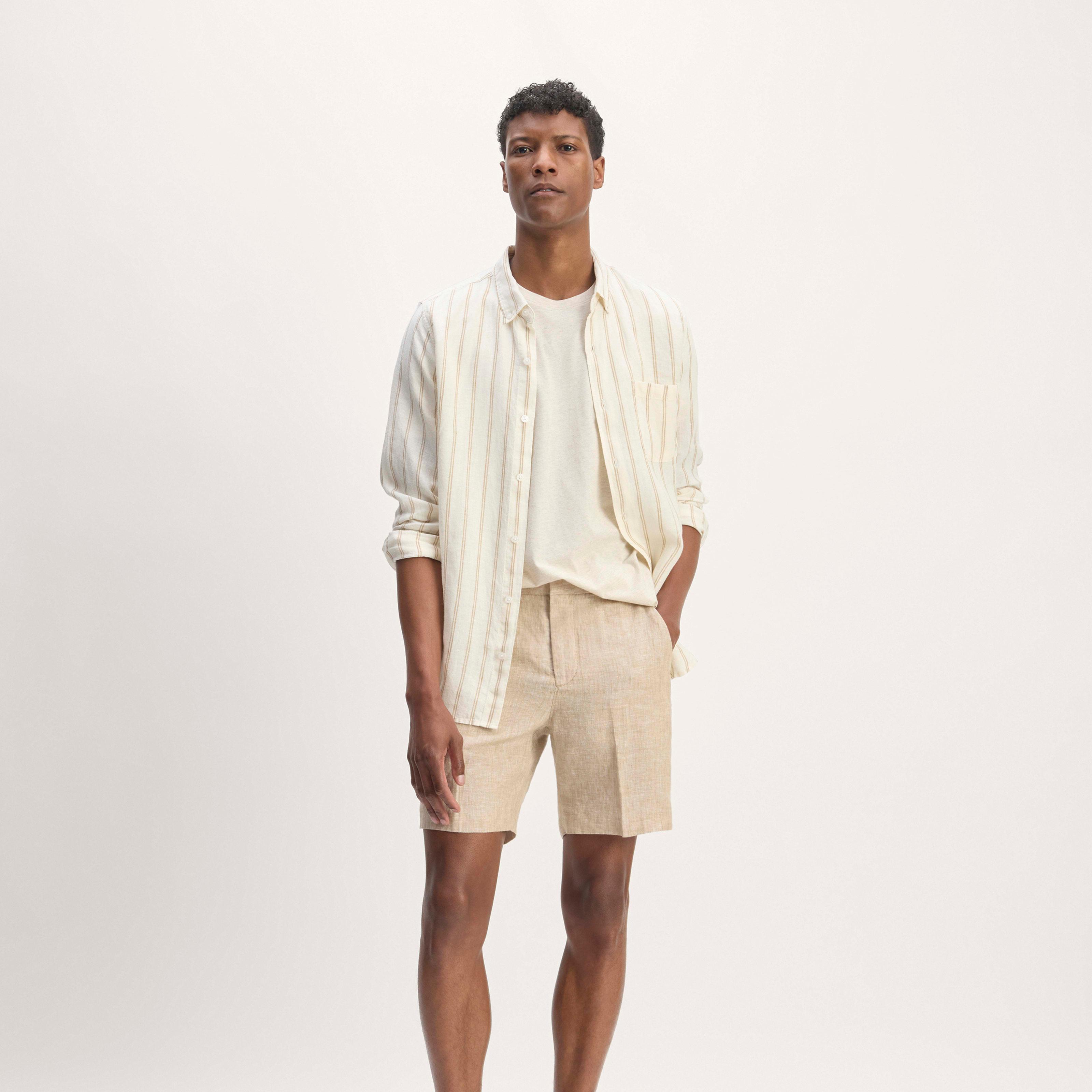 Mens 7 Linen Trouser Short by Everlane Product Image