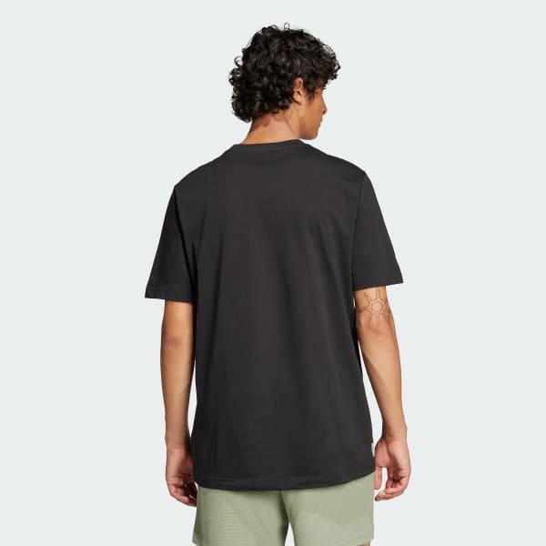 adidas Trefoil Series Tee Black S Mens Product Image