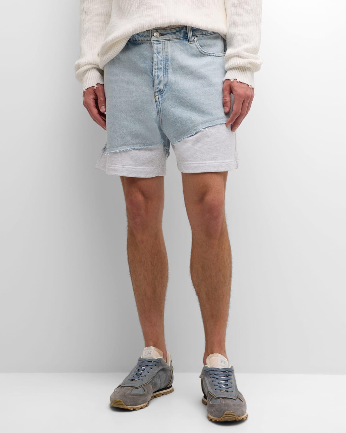 Mens Tyson Denim and Terry Shorts Product Image