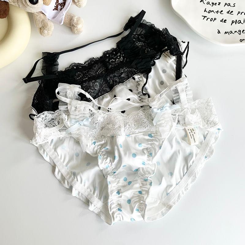 Dotted Lace Panty Product Image