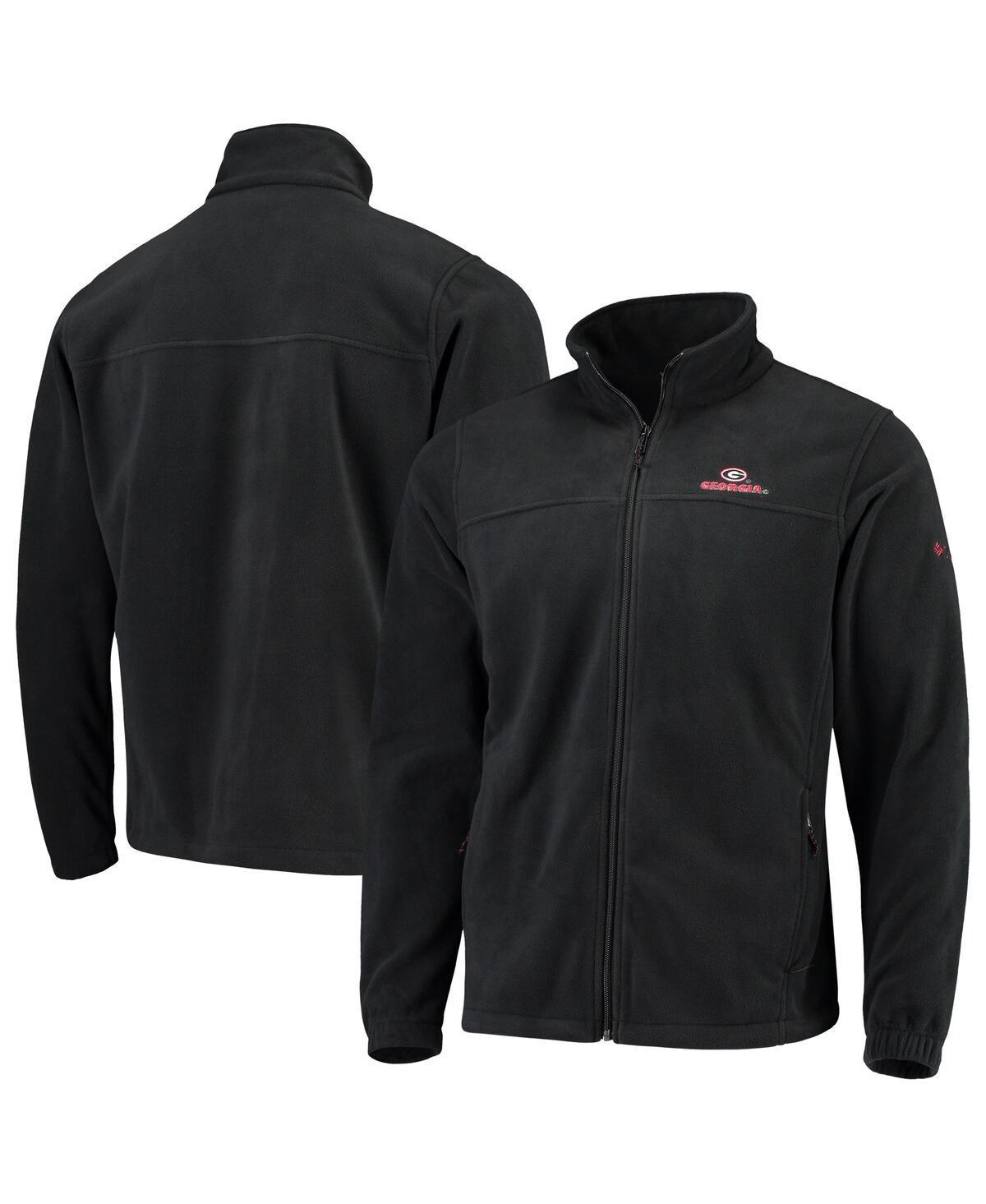 Mens Columbia Georgia Bulldogs Flanker III Fleece Team Full-Zip Jacket Product Image