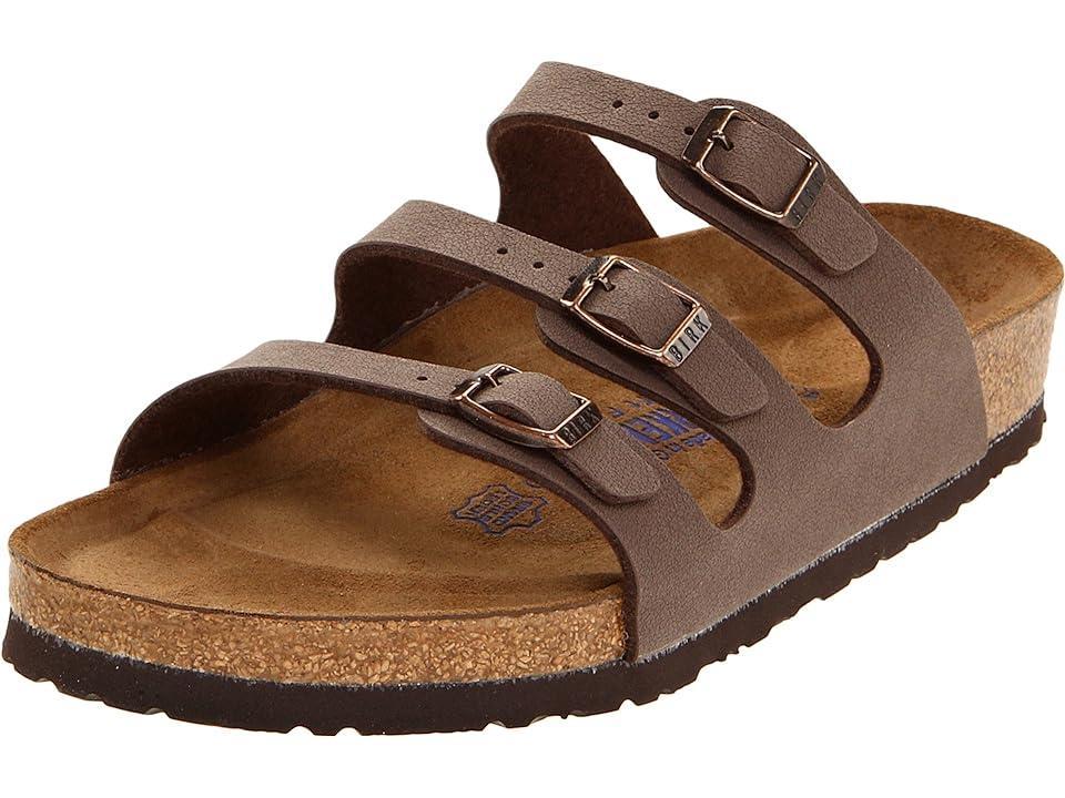 Birkenstock Womens Florida Birko-Flor Nubuck Soft Footbed Sandals from Finish Line Product Image