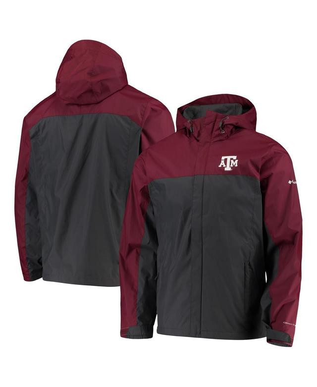 Mens Columbia Maroon/Gray Texas A&M Aggies Glennaker Storm Full-Zip Jacket Product Image