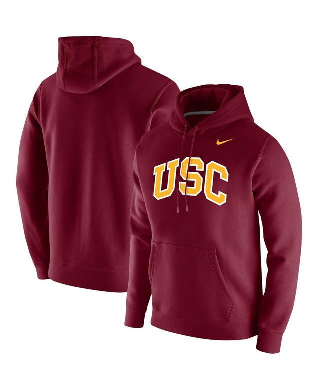 Mens Nike Cardinal USC Trojans Vintage School Logo Pullover Hoodie Product Image