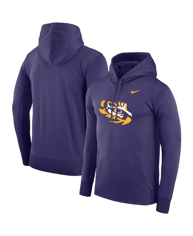 Mens Nike LSU Tigers Performance Pullover Hoodie Product Image