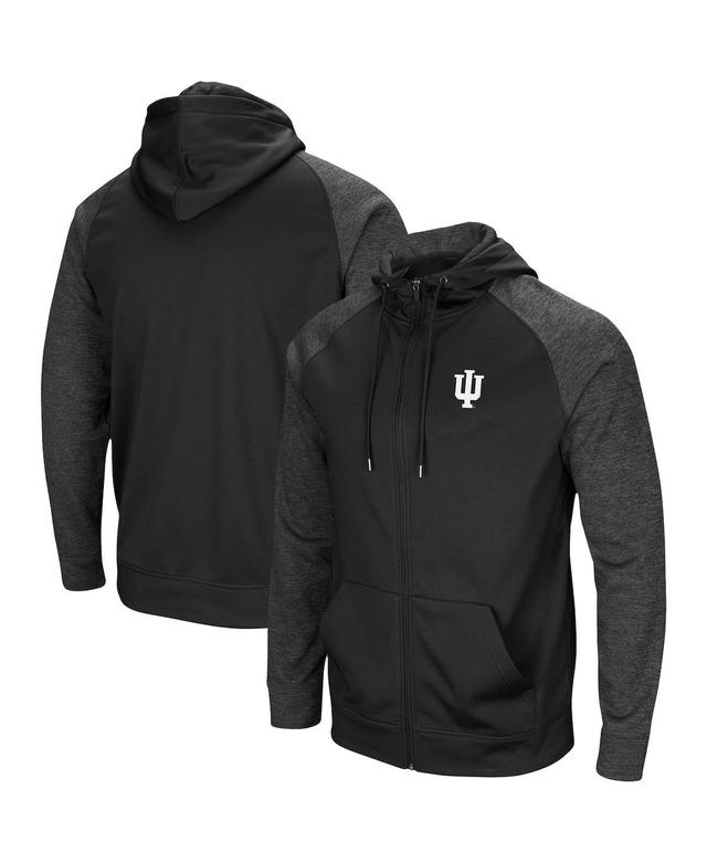 Mens Colosseum Arkansas Razorbacks Big & Tall out 2.0 Raglan Full-Zip Hoodie Product Image