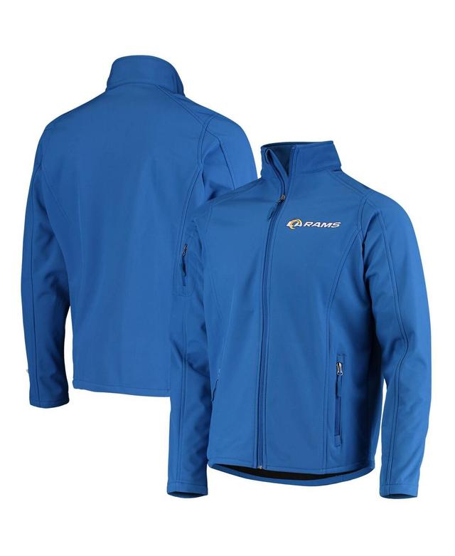 Mens Dunbrooke Royal Los Angeles Rams Sonoma Softshell Full-Zip Jacket Product Image