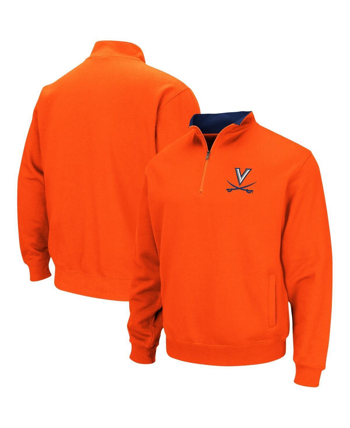 Mens Colosseum Orange Syracuse Orange Tortugas Team Logo Quarter-Zip Jacket Product Image