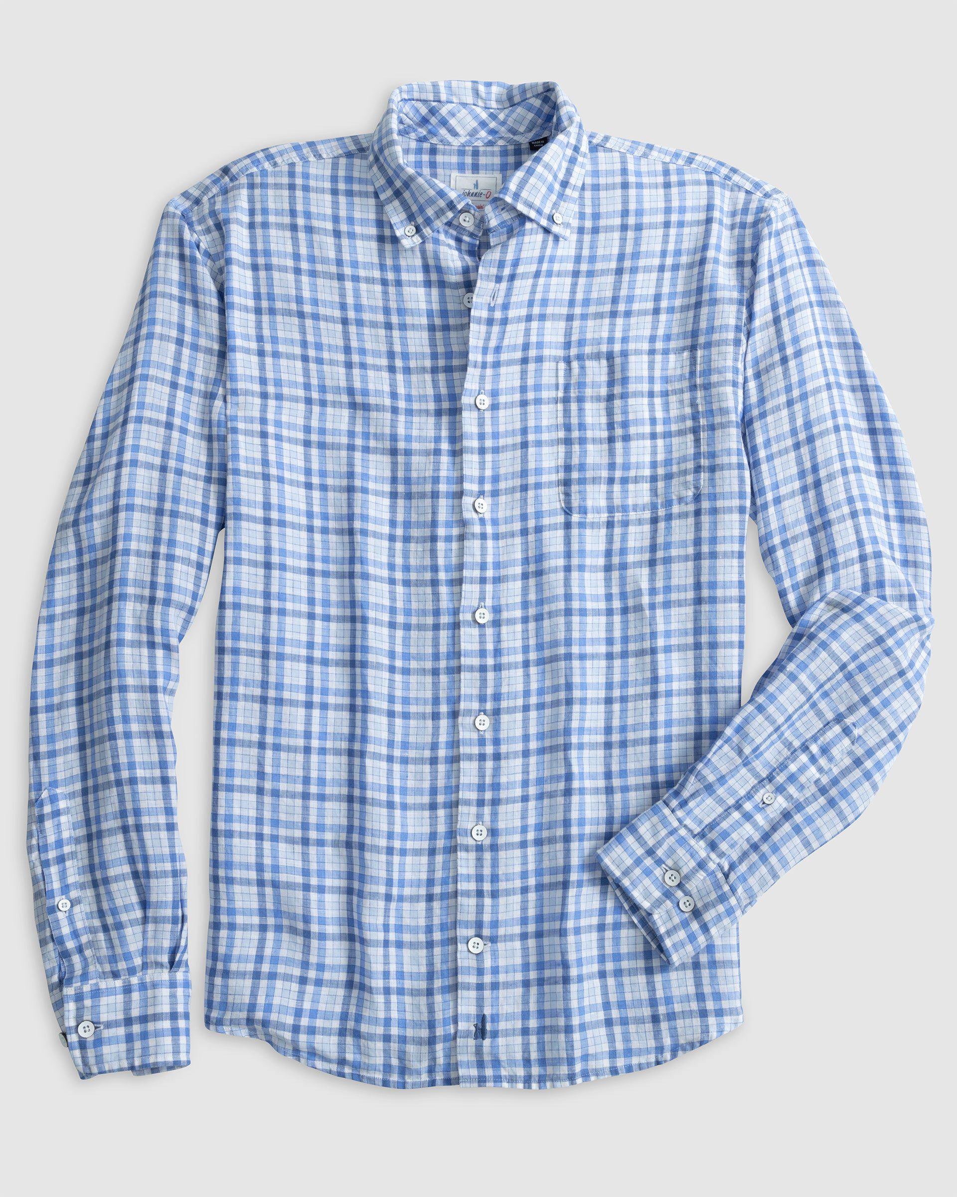 Bronx Linen Button Up Shirt Male Product Image