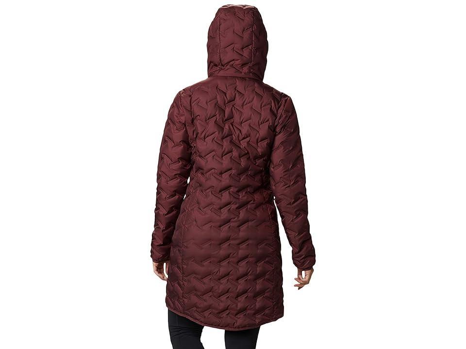 Columbia Delta Ridge Long Down Jacket (Seminole) Women's Clothing Product Image