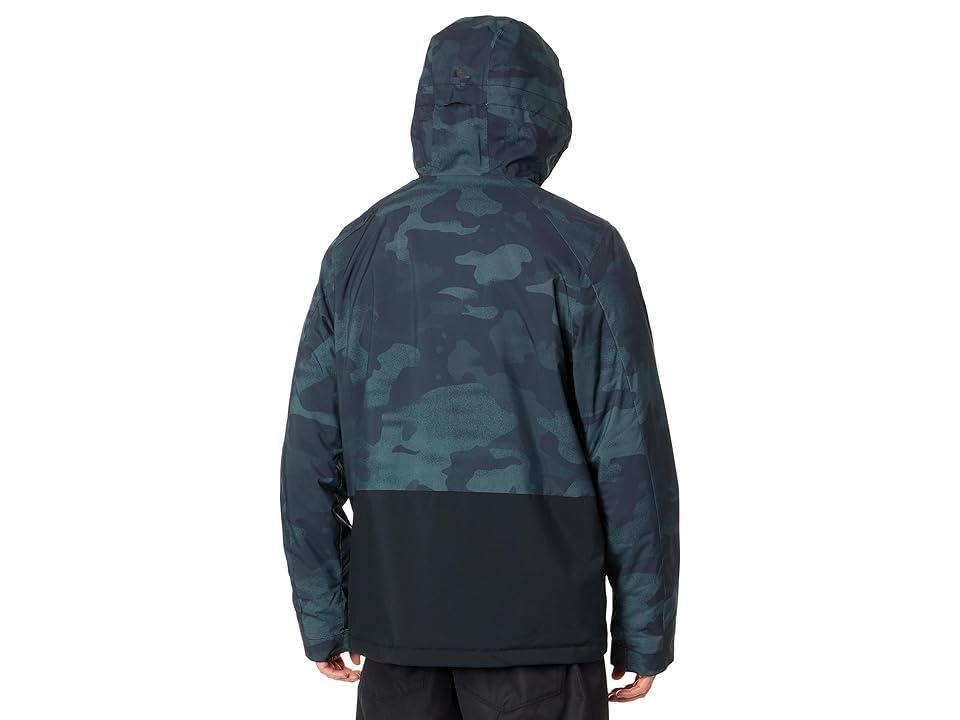 Quiksilver Snow Mission Printed Block Jacket (Spray Camo True ) Men's Clothing Product Image