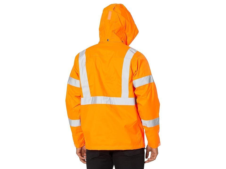 Helly Hansen Alta Shell Jacket (High Visibility /Charcoal) Men's Jacket Product Image