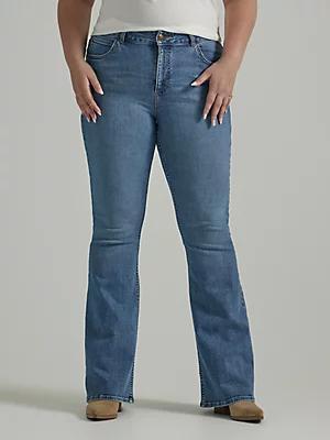 Women's Legendary Flare Jean (Plus) | Women's Jeans | Lee® Product Image