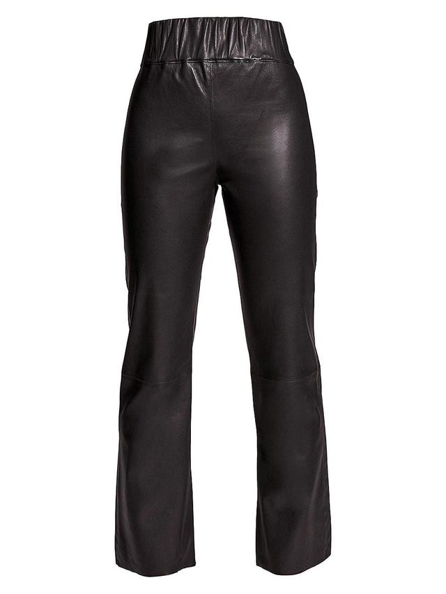 Reagan Stretch Leather Leggings Product Image