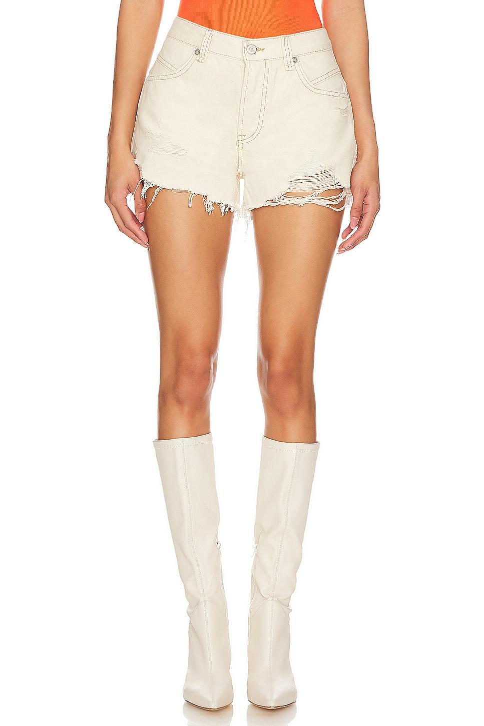 x We The Free Now Or Never Denim Short Free People Product Image