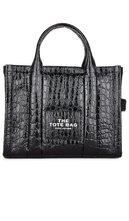 Womens The Croc-Embossed Medium Tote Product Image