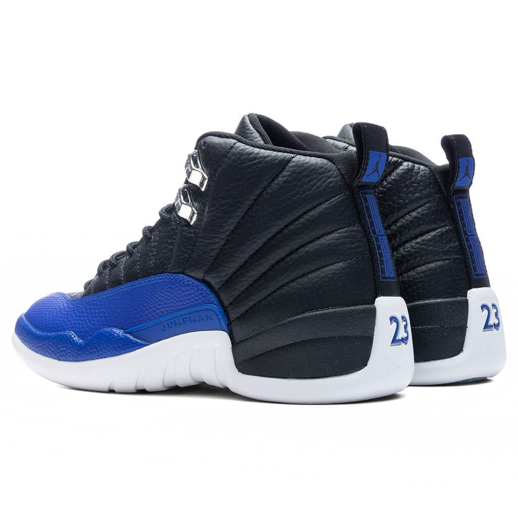 Air Jordan 12 Retro Women's - Black/Hyper Royal/Metallic Silver Female Product Image