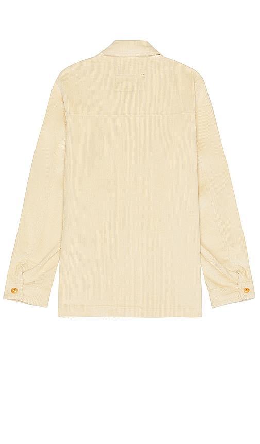 Schott Wale Chore Jacket Cream. (also in L, M, XL/1X). Product Image