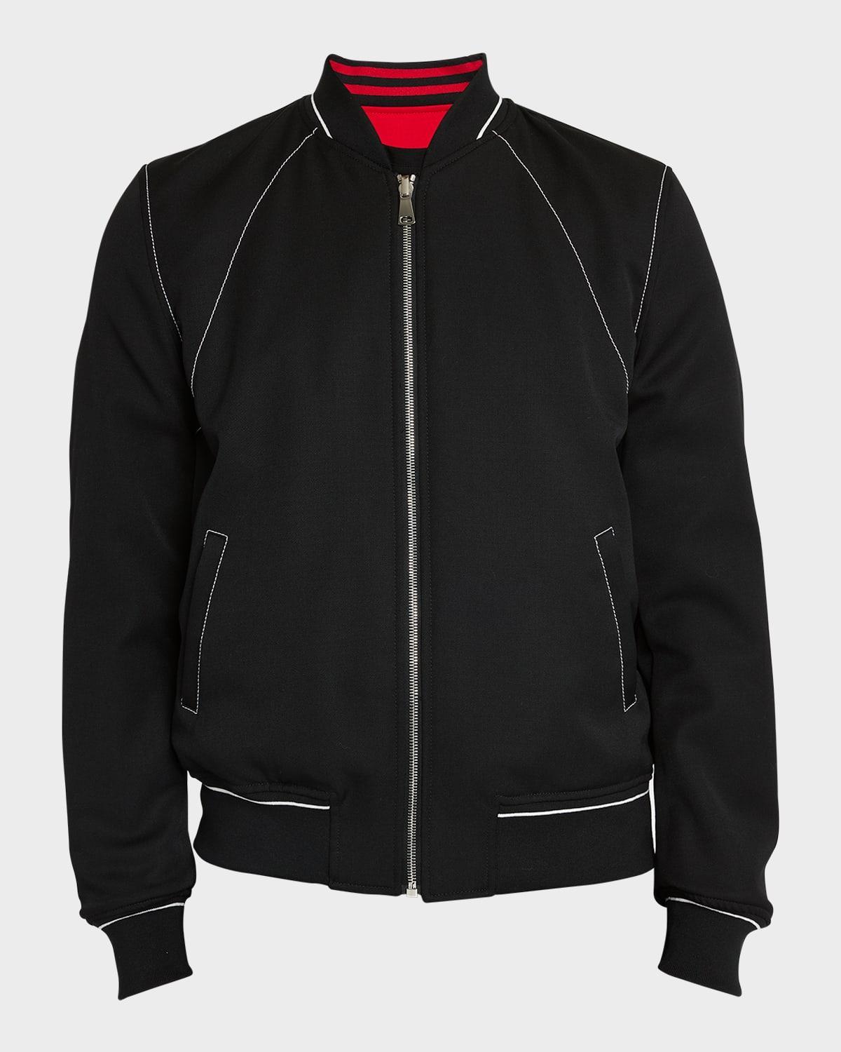 Mens Reversible Harness Bomber Jacket Product Image