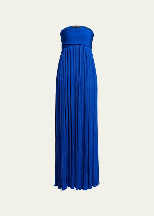 Rina Strapless Column Maxi Dress Product Image