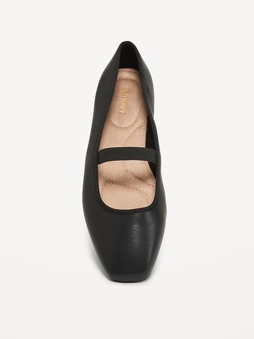 Satin Mary Jane Ballet Flat Product Image