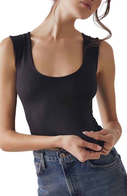 Free People x Intimately FP Clean Lines Muscle Cami In Black Size XS/S. Product Image