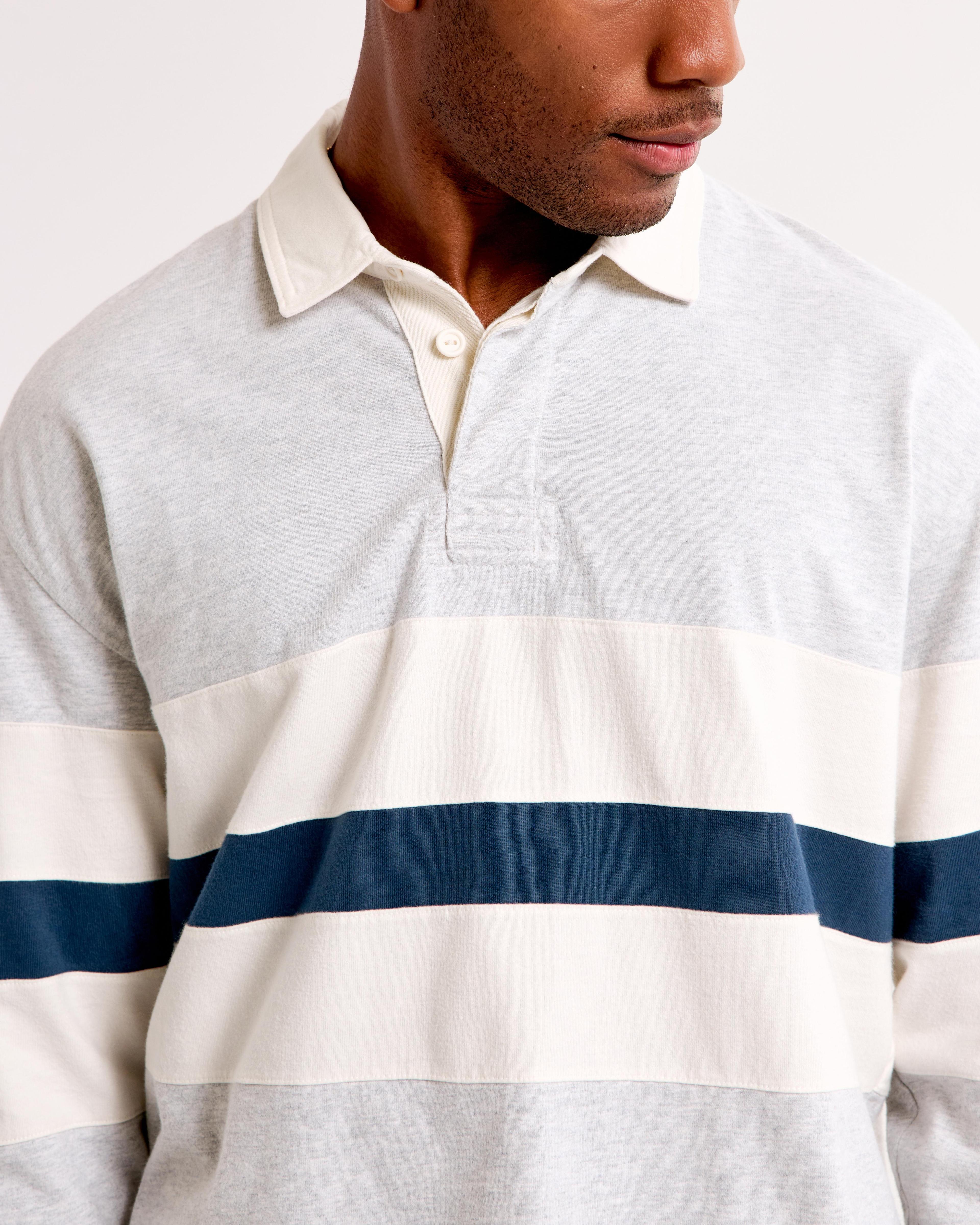 Long-Sleeve Rugby Polo Product Image