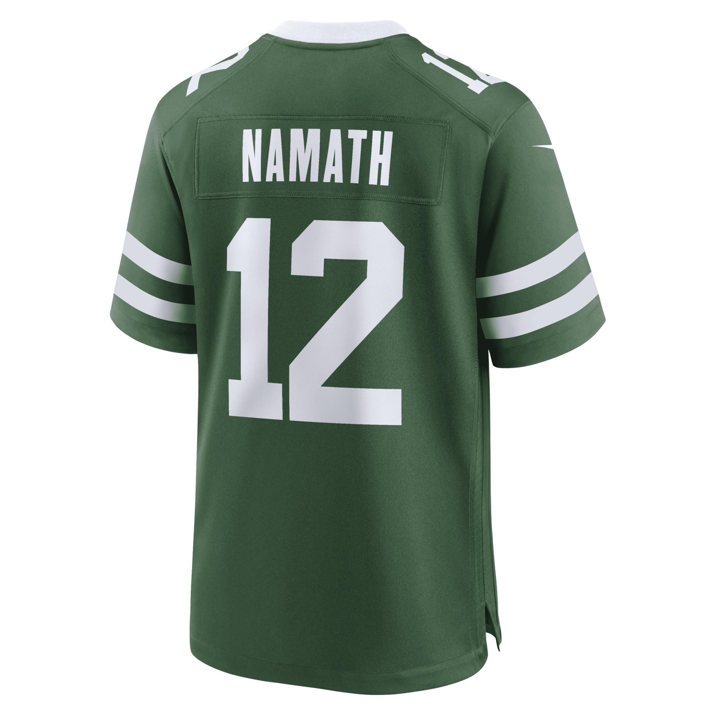 Mens Nike Joe Namath Legacy New York Jets Game Jersey Product Image