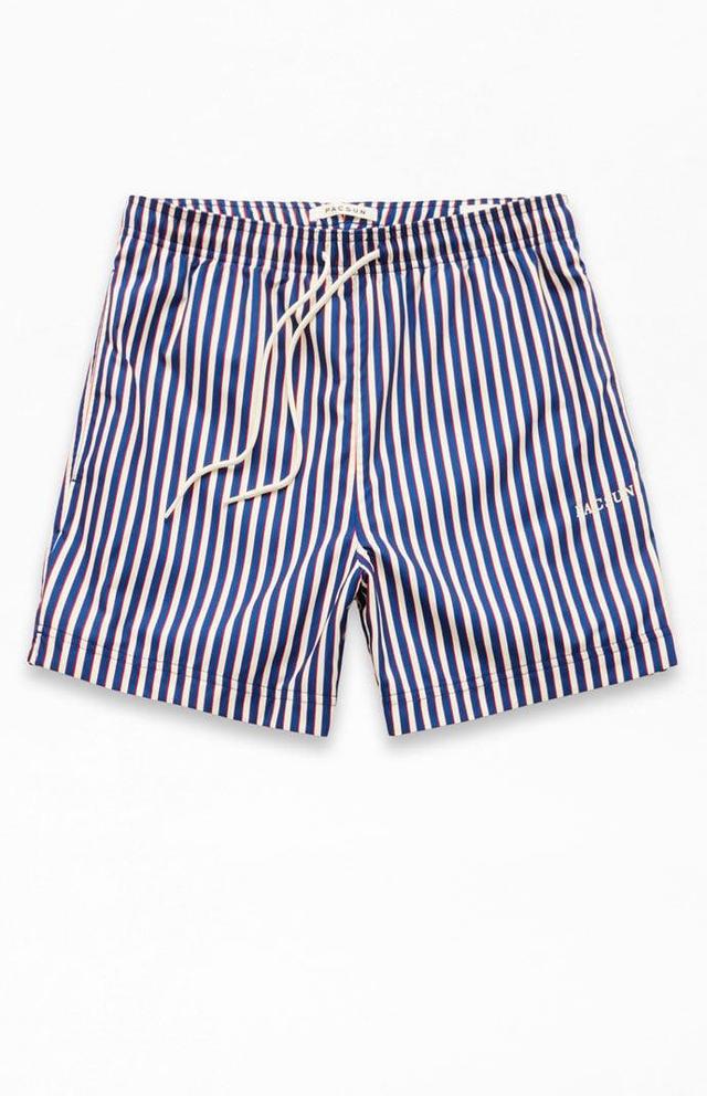 Men's Stripe 4.5" Swim Trunks Product Image