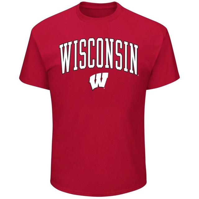 NCAA Wisconsin Badgers Mens Big & Tall Short Sleeve T-Shirt Product Image