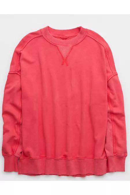 Aerie Big Chill Crew Sweatshirt Women's Product Image