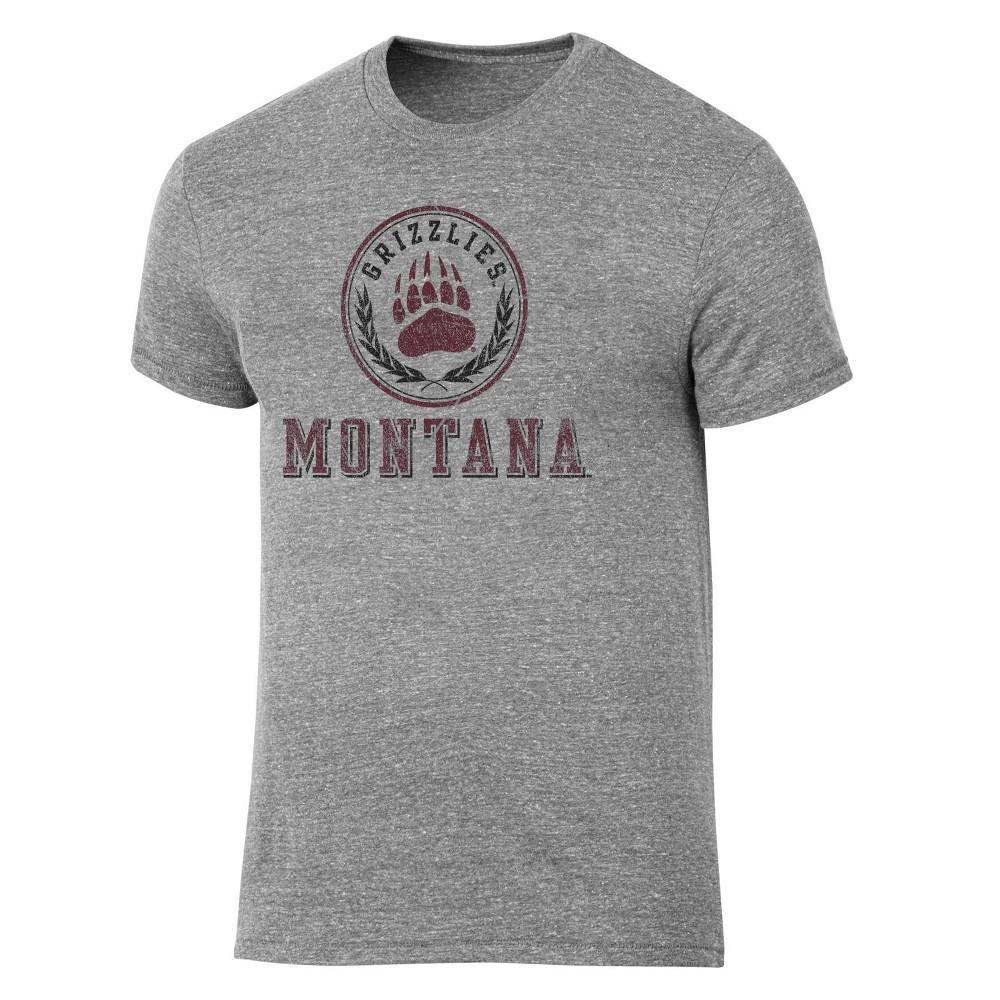 NCAA Montana Grizzlies Mens Tri-Blend T-Shirt Product Image