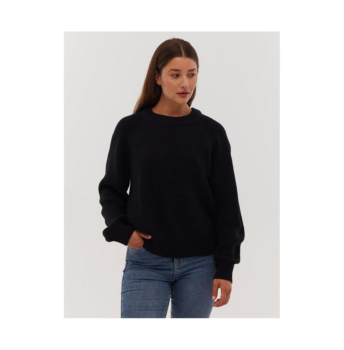 Bench Dna Womens Georgiana Raglan Crew Neck Sweater Product Image