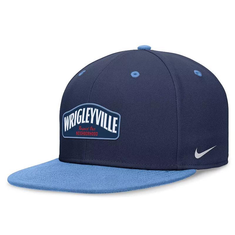 Mens Nike /Light Blue Chicago Cubs City Connect True Fitted Hat Product Image