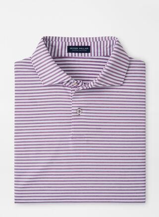 Peter Millar Mens Sawyer Performance Jersey Polo | Color: Mountain Berry | Size: M Product Image