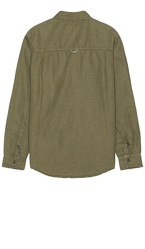 ALPHA INDUSTRIES Long Sleeve Multi Pocket Shirt Size L, M. Product Image